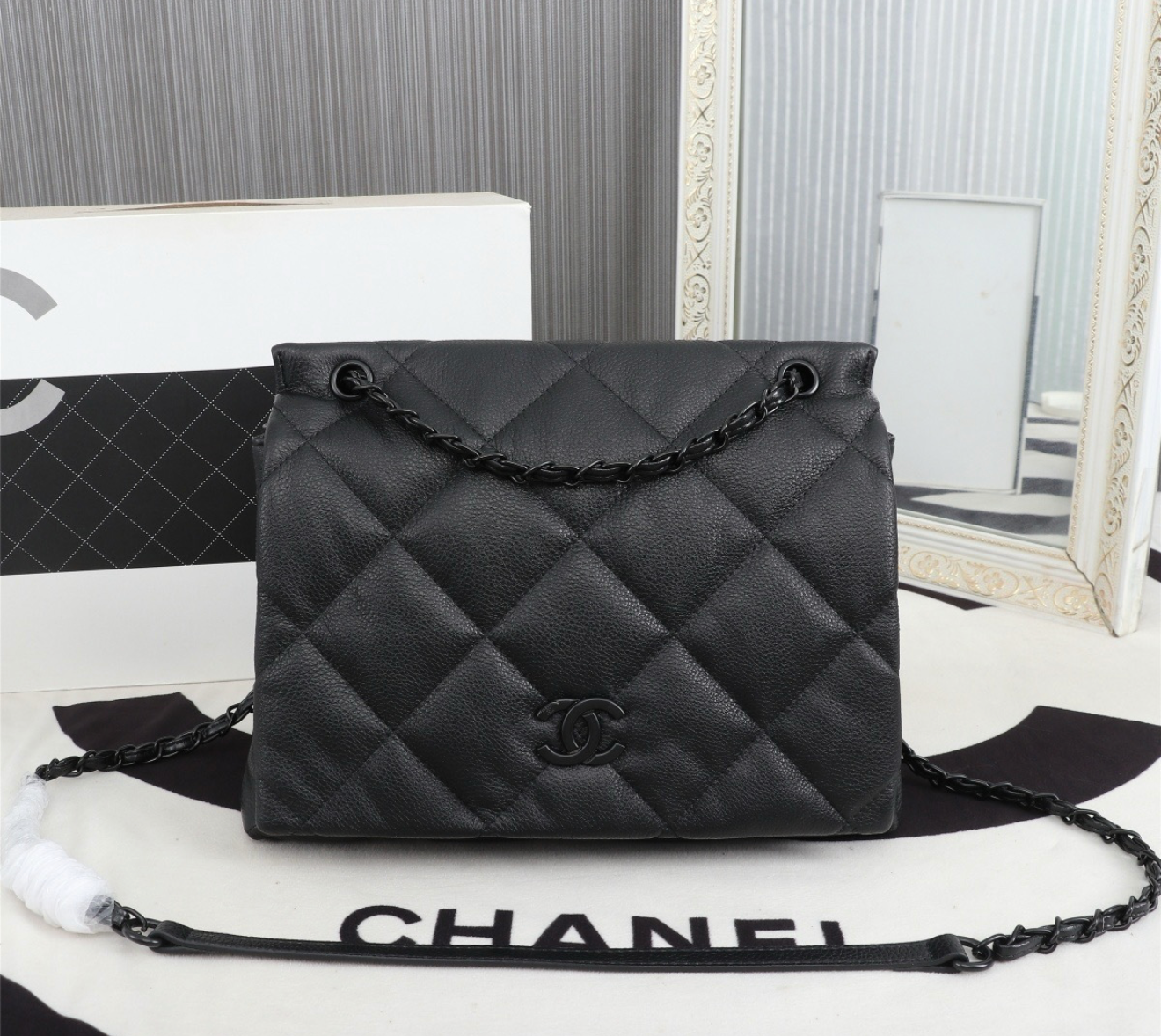 C Dark on Dark (crossbody)