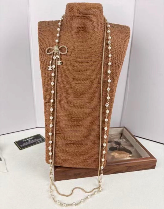 C long necklace